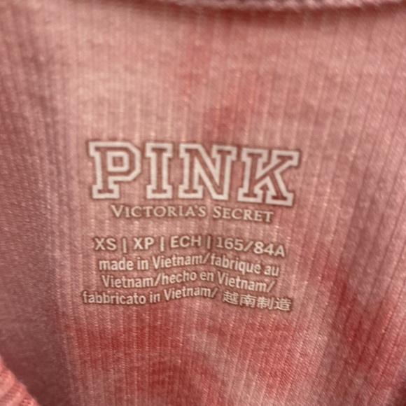 Pink tie dye tank. - Picture 2 of 3